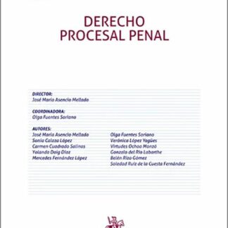 Derecho Procesal Penal 2024