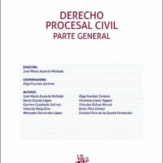 Derecho Procesal Civil. Parte General 2024