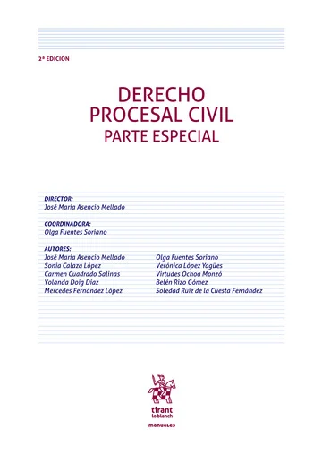 Derecho Procesal Civil / 9788410715219