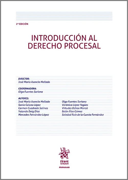 Introducción al Derecho Procesal 2024 / 9788410715233