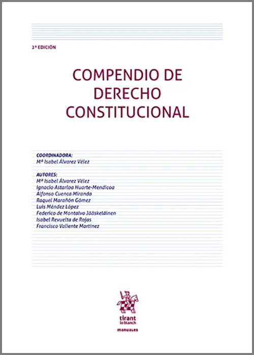 Compendio de derecho constitucional 2024 / 9788410715837