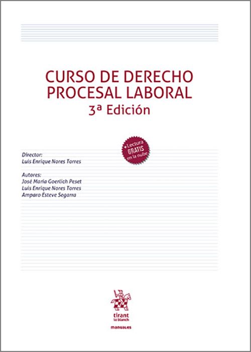 Curso de Derecho Procesal Laboral / 9788410715974/L.E. NORES