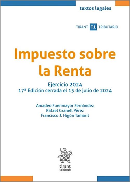 Impuesto sobre la Renta Ejercicio 2024 / 9788410716056