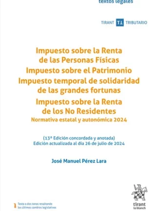 Impuesto sobre la Renta de las Personas Físicas. Impuesto sobre el Patrimonio. Impuesto temporal de solidaridad
