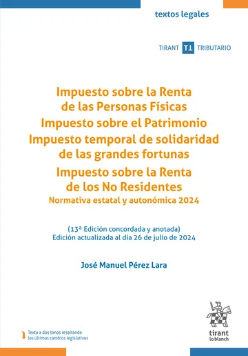 Impuesto sobre la Renta de las Personas Físicas / 9788410716292