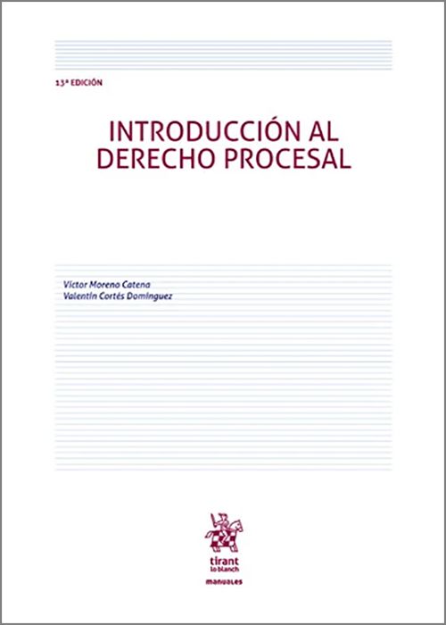 Introducción al Derecho Procesal / 9788410716773 / V. MORENO