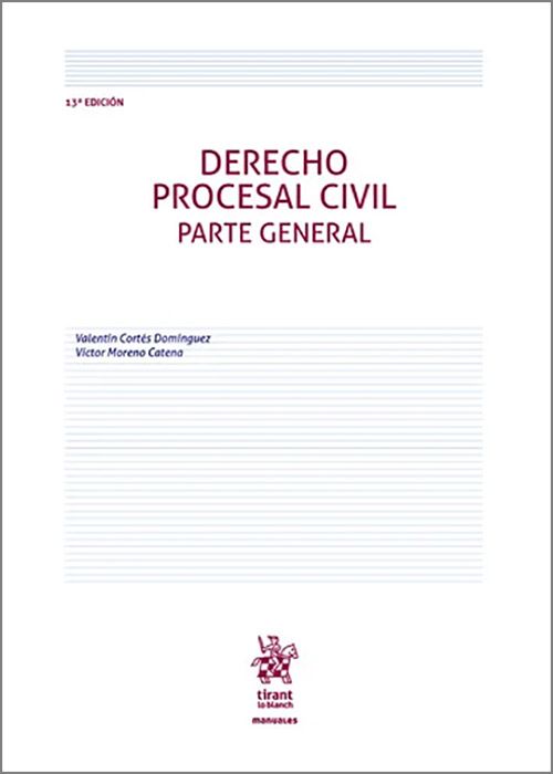 Derecho Procesal Civil Parte General / 9788410716858/ V. Cortés