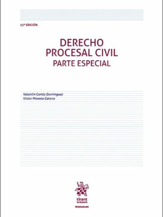 Derecho Procesal Civil. Parte especial 2024