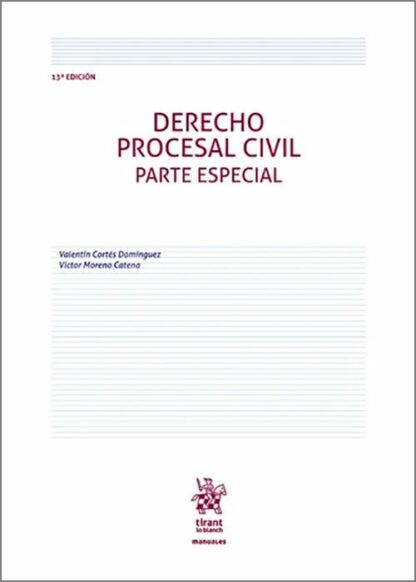 Derecho Procesal Civil. Parte especial 2024