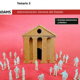Auxiliar Adminitración General del Estado. Temario 3