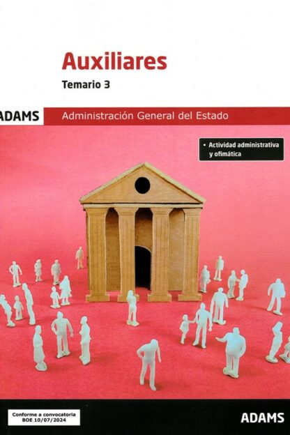 Auxiliar Adminitración General del Estado. Temario 3