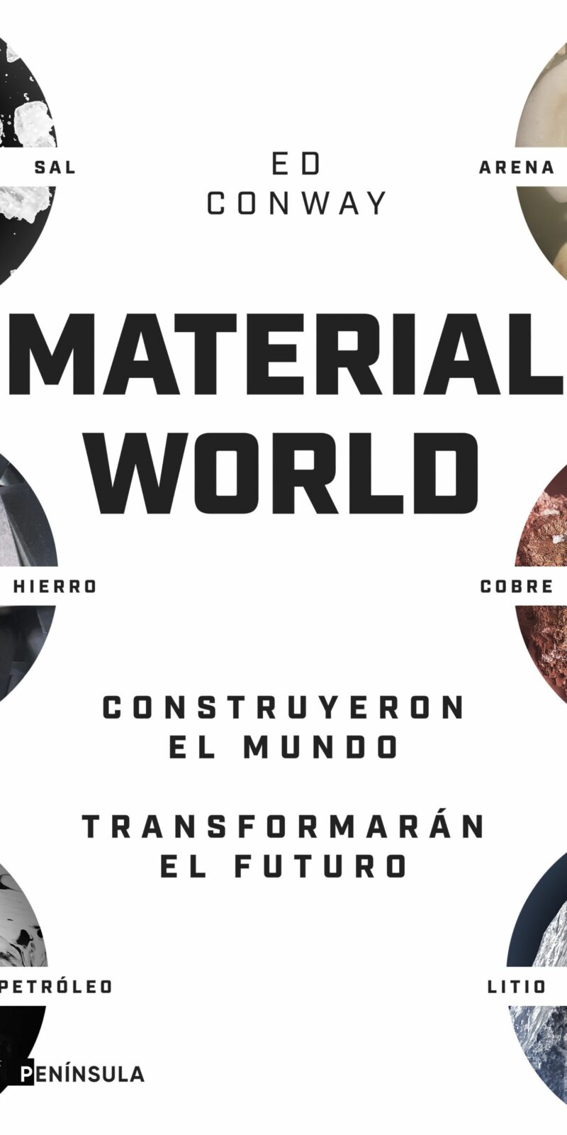 Material world Arena, sal, acero, cobre, petróleo y litio. Construyeron el mundo. Transformarán el futuro