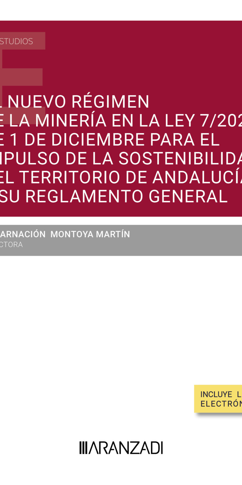 Nuevo régimen de minería / Montoya Martín / 9788411632218