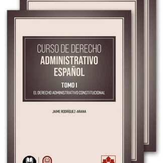 Curso de derecho administrativo español, 3 Tomos