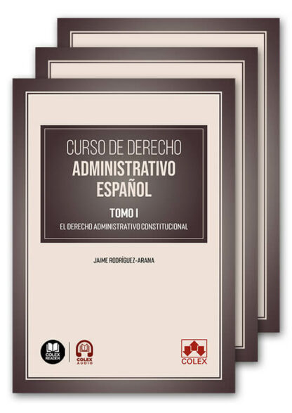 Curso de derecho administrativo español, 3 Tomos