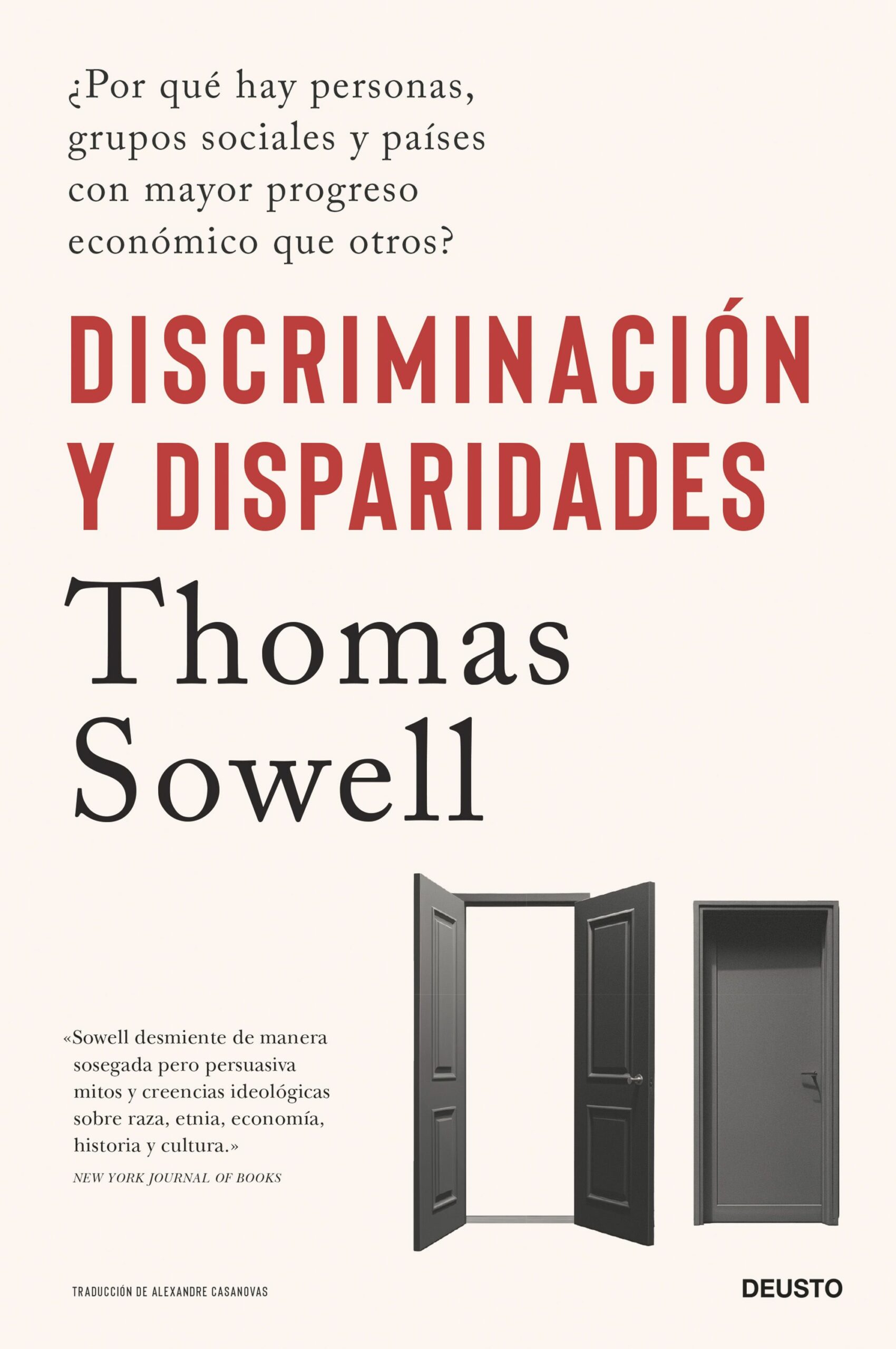 Discriminación y disparidades / 9788423437788/ T. SOWELL