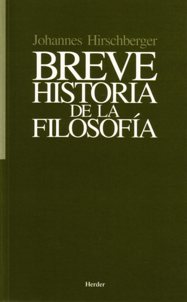 Breve historia de la filosofía