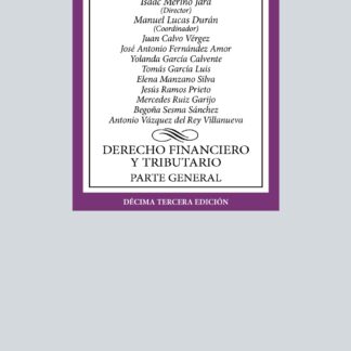 Derecho financiero y tributario Parte general 2024