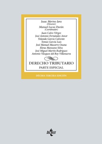 Derecho tributario Parte especial