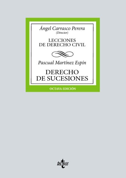 Derecho de sucesiones Lecciones de Derecho Civil