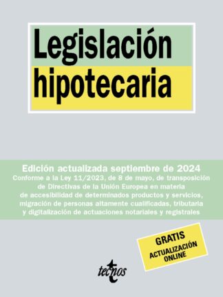 Legislación hipotecaria