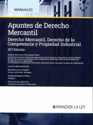 Apuntes de derecho mercantil 2024 Derecho mercantil, derecho de la competencia y propiedad industrial
