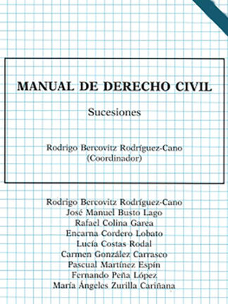 Manual de Derecho civil. Sucesiones