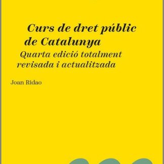 Curs de Dret públic de Catalunya 2024