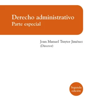 Derecho administrativo. Parte especial 2024