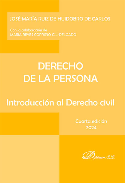 Derecho de la Persona. Introducción al Derecho Civil