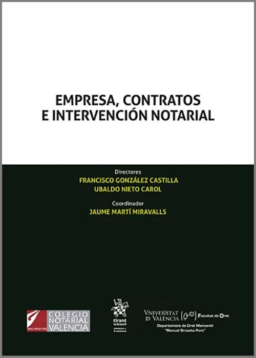 Empresa contratos e intervención notarial