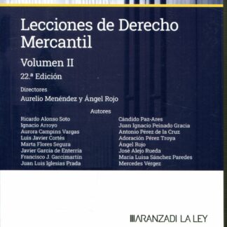Lecciones de derecho mercantil II. 2024