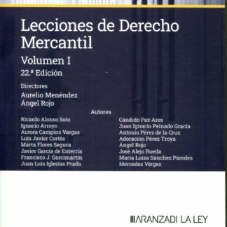 Lecciones de derecho mercantil I. 2024
