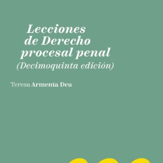 Lecciones de derecho procesal penal 2024