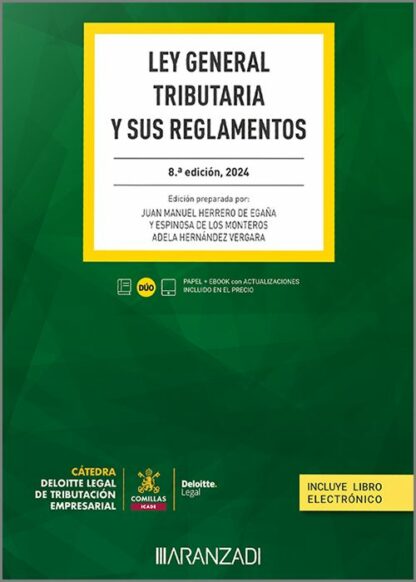 Ley general tributaria y sus reglamentos 2024
