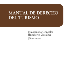 Manual de derecho del turismo