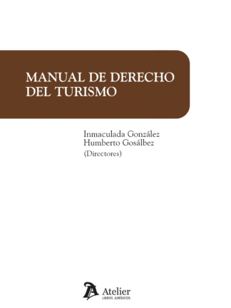 Manual de derecho del turismo