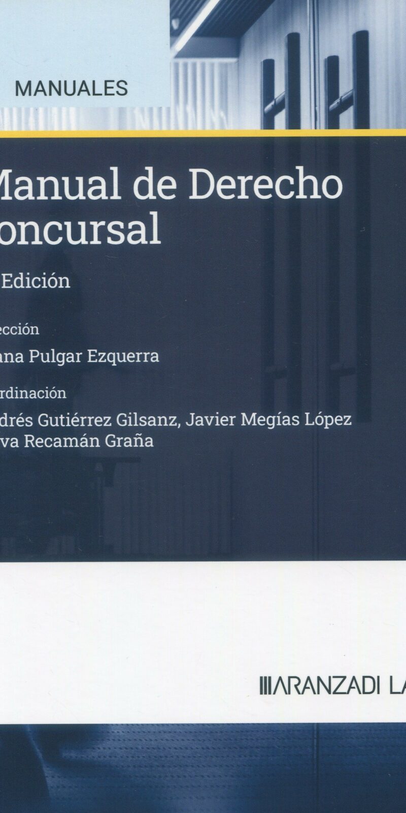 Manual de Derecho concursal / 9788419905895 / J. PULGAR