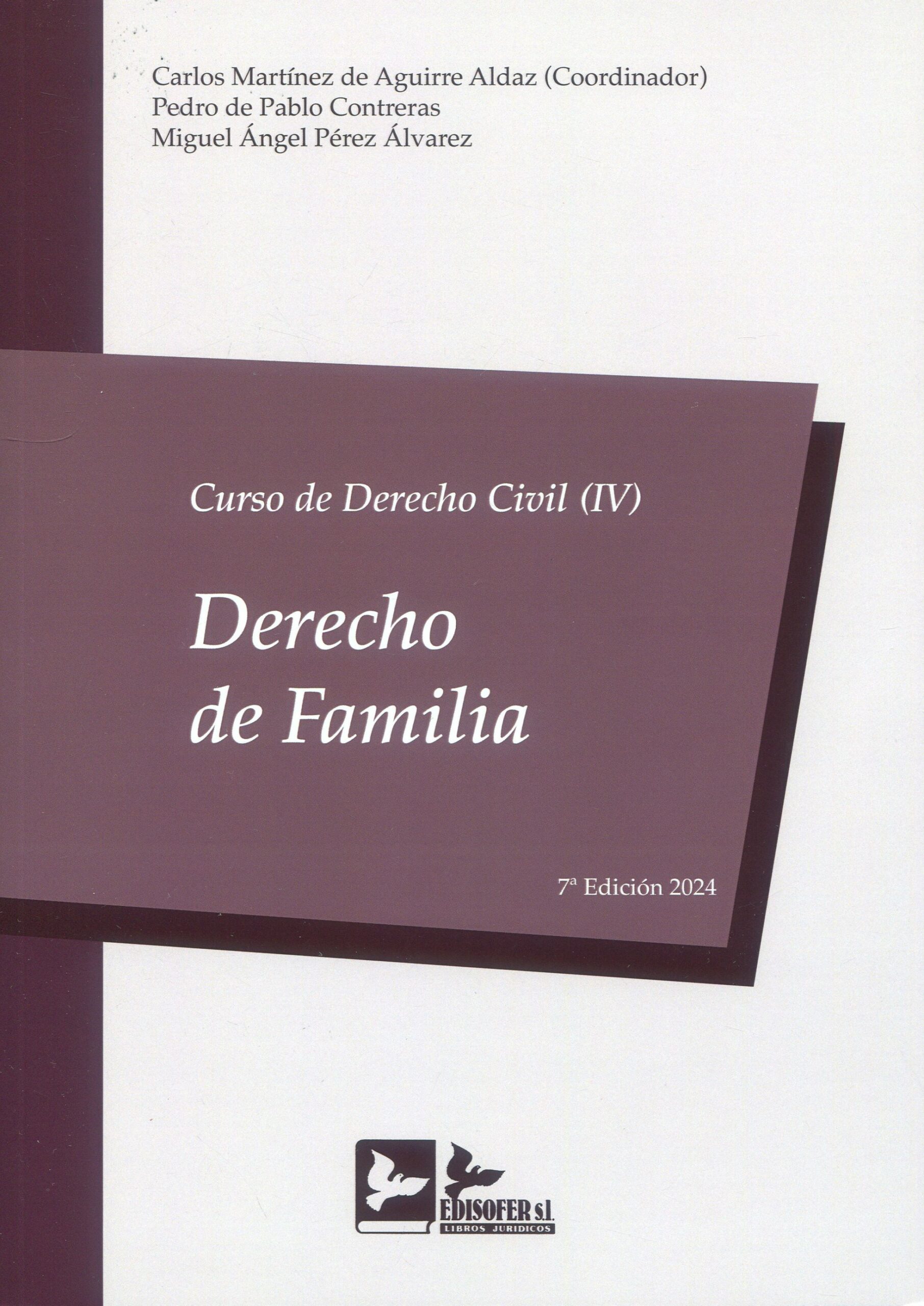 Curso de derecho civil (IV) Derecho de familia / 9788418493485