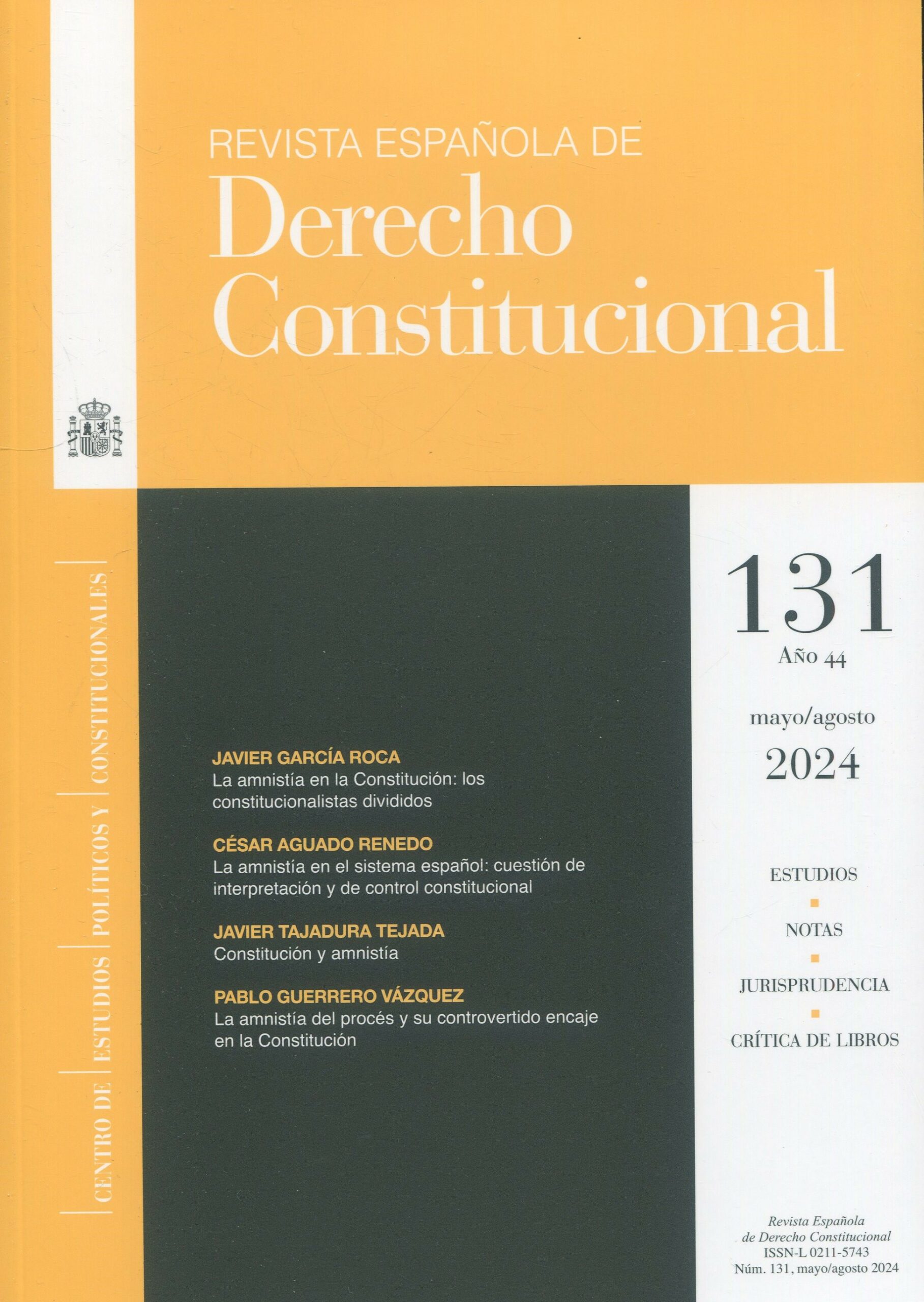 Revista Española de Derecho Constitucional Nº 131