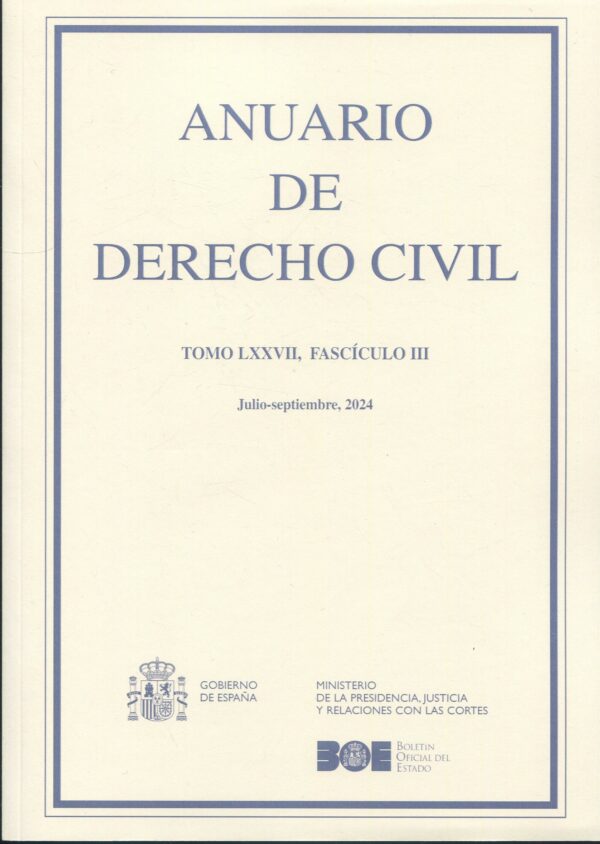 Anuario de Derecho Civil 77/03