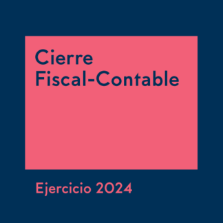 Memento Cierre fiscal-contable. Ejercicio 2024