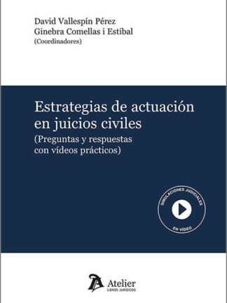 Estrategias de actuación en juicios civiles. (Preguntas y respuestas con vídeos prácticos). Incluye vídeos de juicios simulados