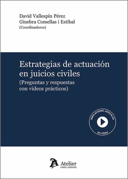 Estrategias de actuación en juicios civiles. (Preguntas y respuestas con vídeos prácticos). Incluye vídeos de juicios simulados