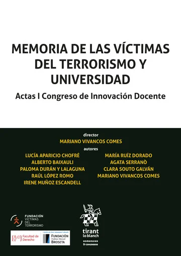 Memoria de las víctimas del terrorismo / 9788410710573