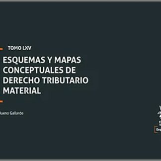 Esquemas y mapas conceptuales de Derecho Tributario Material Tomo LXV