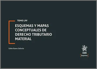 Esquemas y mapas conceptuales de Derecho Tributario Material Tomo LXV