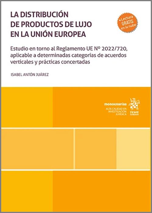 Distribución de productos de lujo / I. Antón / 9788410712119