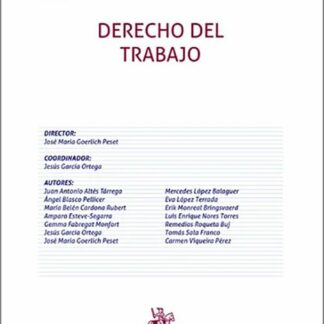 Derecho del Trabajo