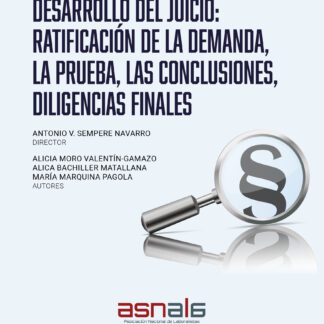 Desarrollo del juicio: alegaciones, prueba y conclusiones